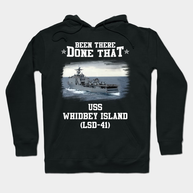 USS Whidbey Island LSD-41  Veterans Day Christmas Gift Hoodie by gussiemc